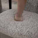 Armless Curved Back Accent Chairs by HouseOfZazla