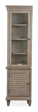 Calistoga - Rustic Left Pier - Dovetail Gray by Unique Piece Furniture