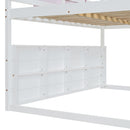 Loft Bed With House Shaped Frame And Tent