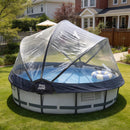 15 Ft Round Multifunctional All Weather Pool Dome Enclosure by HouseOfZazla