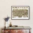 Vintage Map of Westerly, Rhode Island 1911