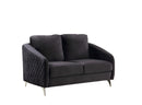 Sofia - Modern Chic Loveseat Couch by HouseOfZazla