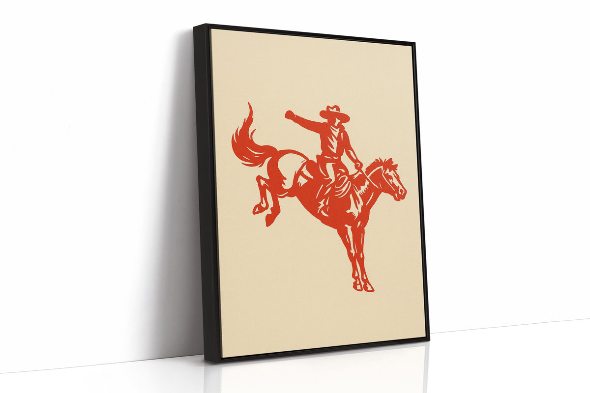 Retro Rodeo Cowboy Print, photo 19 of 19