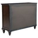 Berwick - 8 Drawer Dresser Cabinet With Felt Lined Drawers - Dark Oak by HouseOfZazla