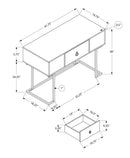 Computer Desk For Home Office, Glossy, Storage Drawer by HouseOfZazla