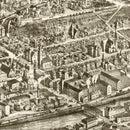 Vintage Map of Naugatuck, Connecticut 1906