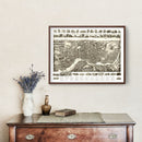 Vintage Map of Norwich, Connecticut 1912