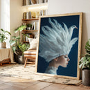 Crowned by Wings in Blue Silence