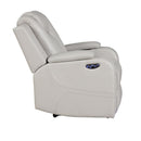 Benz - LED & Power Recliner Chair With Adjustable Headrest