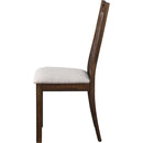 2 Pieces Set Dining Side Chair Rustic Modern Farmhouse Design Retro Design Easy to Assembly