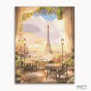 Eiffel Café Sunset