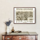 Vintage Map of Amityville, New York 1925
