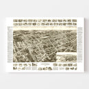 Vintage Map of Amityville, New York 1925
