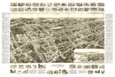 Vintage Map of Amityville, New York 1925