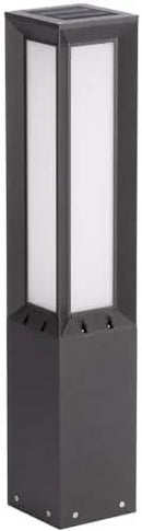 Solar Pathway Lights Outdoor, 32 Inch Modern Landscape Bollard Lighting Solar Powered Path Light, IP65 Waterproof 3000K LED Garden Luxury Lights for Driveway, Lawn, Patio, Yard, Walkway by CozyNest Decor