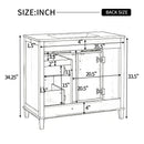 Bathroom Vanity With Sink, Soft Close Doors & Drawers - Wood by HouseOfZazla