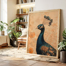 Poise and Petals in Copper and Teal