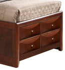 Modern Design Storage Bed With Bookcase Headboard by HouseOfZazla