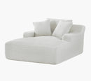 Cloudline - Oversized Chaise Lounge, Modern Comfy Couch With Full Foam Cushioning, Cozy Sleeper Sofabed by HouseOfZazla