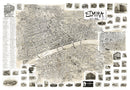 Vintage Map of Elmira, New York 1901
