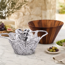 Grape Wood Tall Salad Bowl by Arthur Court Designs