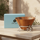 Olive Wood Salad Bowl