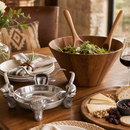 Longhorn Salad Bowl by Arthur Court Designs