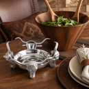 Longhorn Salad Bowl by Arthur Court Designs