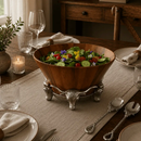 Longhorn Salad Bowl by Arthur Court Designs