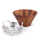 Longhorn Salad Bowl by Arthur Court Designs