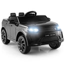 12V Kids Ride On Car with Remote Control Lockable Doors Slow Start System and LED Lights by LJGDeals