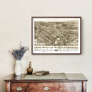 Vintage Map of Goshen, New York 1922