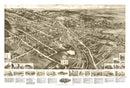 Vintage Map of Goshen, New York 1922