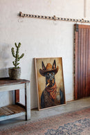 Doberman Marshal with a Steel Gaze