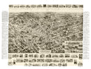 Vintage Map of Hicksville, New York 1925
