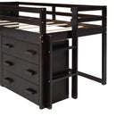 Loft Bed With Cabinet And Shelf by HouseOfZazla