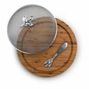 Olive 3 Piece Picnic Cheese Board / Spreader by Arthur Court Designs