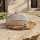 Olive 3 Piece Picnic Cheese Board / Spreader by Arthur Court Designs