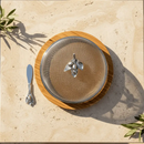 Olive 3 Piece Picnic Cheese Board / Spreader by Arthur Court Designs