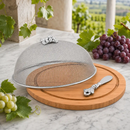 Grape 3 Piece Picnic Cheese Board / Spreader by Arthur Court Designs