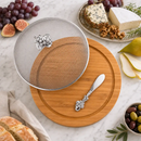 Grape 3 Piece Picnic Cheese Board / Spreader by Arthur Court Designs