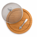 Grape 3 Piece Picnic Cheese Board / Spreader by Arthur Court Designs