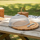 Grape 3 Piece Picnic Cheese Board / Spreader by Arthur Court Designs