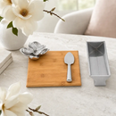 Magnolia Bamboo Cheese Set by Arthur Court Designs