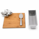 Magnolia Bamboo Cheese Set by Arthur Court Designs