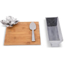 Magnolia Bamboo Cheese Set by Arthur Court Designs