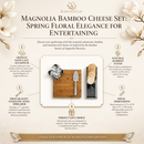 Magnolia Bamboo Cheese Set by Arthur Court Designs