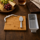 Longhorn Bamboo Cheese Set by Arthur Court Designs