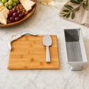 Longhorn Bamboo Cheese Set by Arthur Court Designs