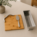 Longhorn Bamboo Cheese Set by Arthur Court Designs